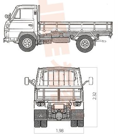کامیون با قابلیت دسترسی از کنار, FK6-50T
