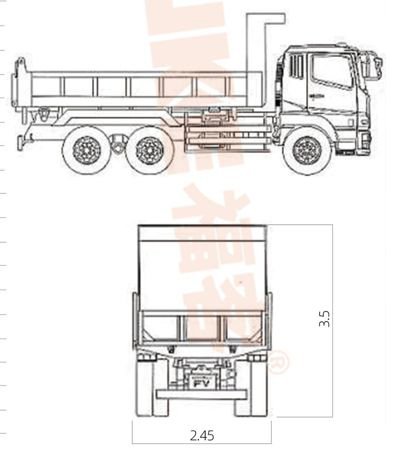کامیون حمل کننده, FK6-160T