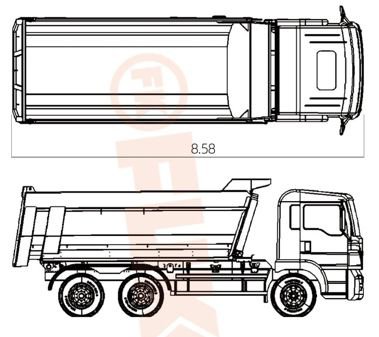 کامیون کمپرسی, FK6-300T