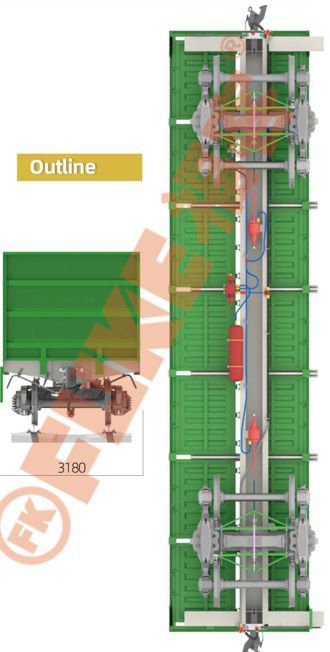 خودرو ریل راه آهن (خودرو مکعبی), FK7-70T