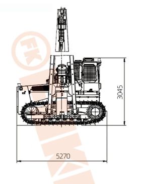 بولدوزر زنجیری, FK14-150T