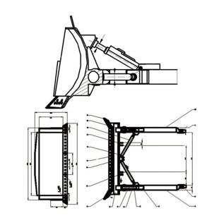 بولدوزر زنجیری, FK14-220T