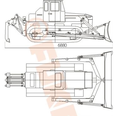 بولدوزر زنجیری, FK14-320T