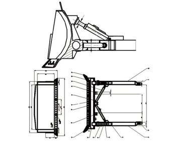 بولدوزر زنجیری, FK14-320T